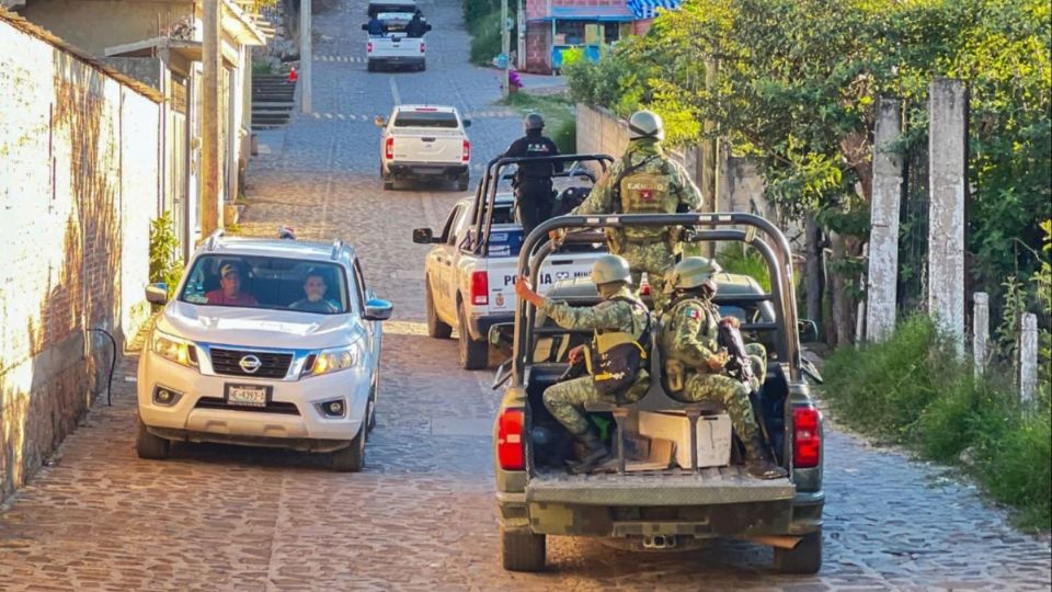 Como parte de las operaciones, el grupo interdisciplinario de búsqueda efectúa recorridos sobre caminos y brechas