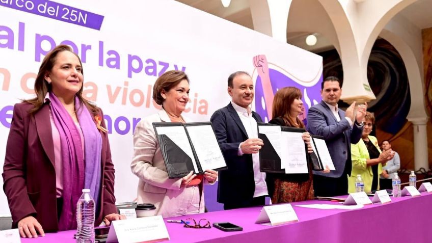 Alfonso Durazo: Unidos sociedad y gobierno sentaremos las bases de un Sonora libre de violencia contra las mujeres