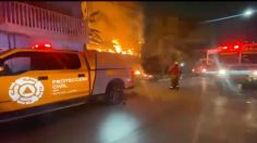 VIDEO: poderoso incendio consume carbonera en Monterrey: reportan 15 lesionados