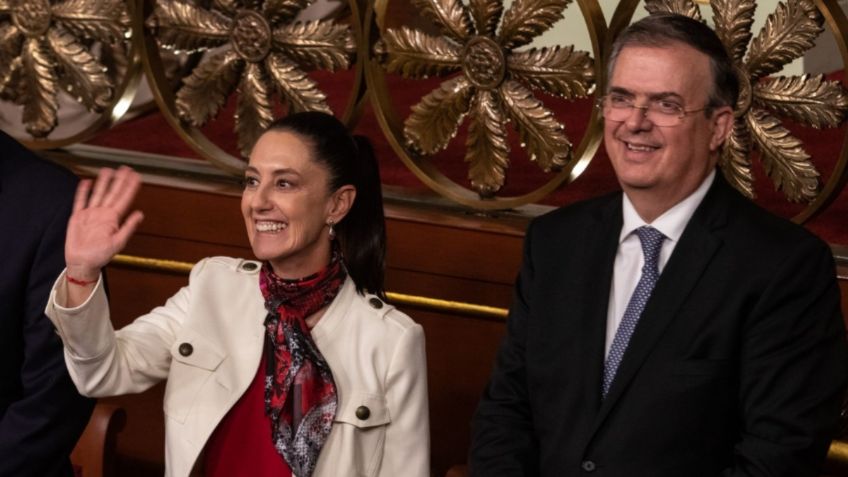 Claudia Sheinbaum: Marcelo Ebrard está muy cerca de Morena, uno de sus colaborares es parte de la precampaña