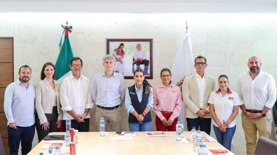 Agradece la gobernadora la confianza de este importante grupo para seguir impulsando la inversión y los empleos en Guerrero