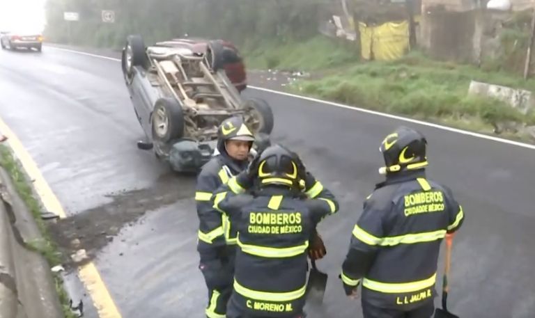 volcadura mexico toluca