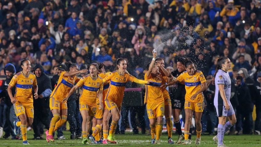 Tigres consigue su sexto título en la Liga MX Femenil, tras vencer al América