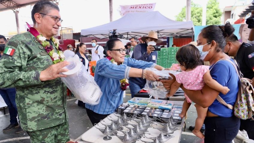 Rosa Icela Rodríguez: arranca el Tianguis del Bienestar en Acapulco para apoyar a los damnificados por "Otis"