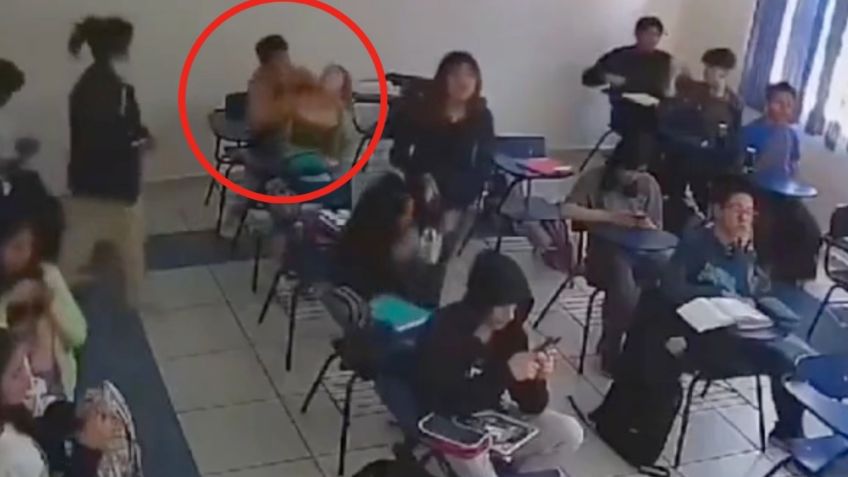 Joven que aplicó llave china a compañera de clases es vinculado a proceso