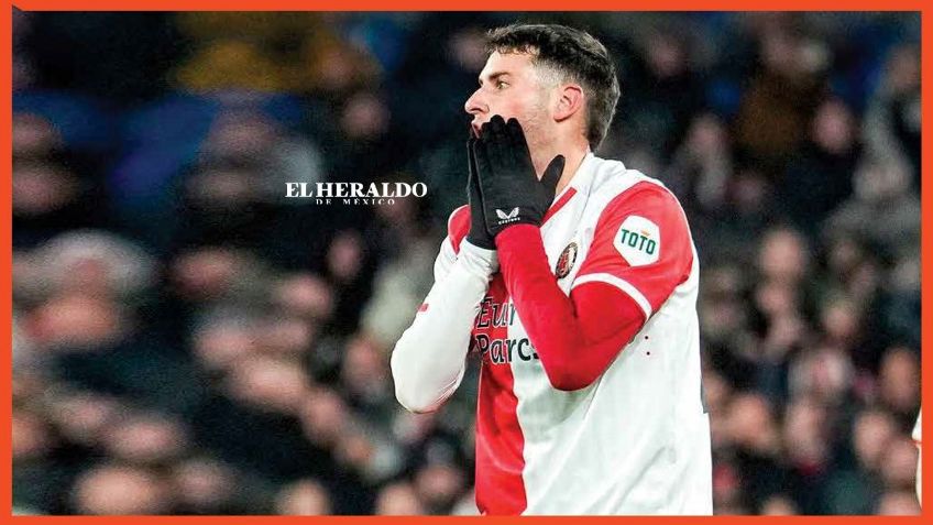 ‘Santi’ Giménez sentencia las ilusiones del Feyenoord en Champions