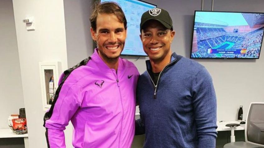 Tiger Woods y Rafael Nadal, la conexión de dioses