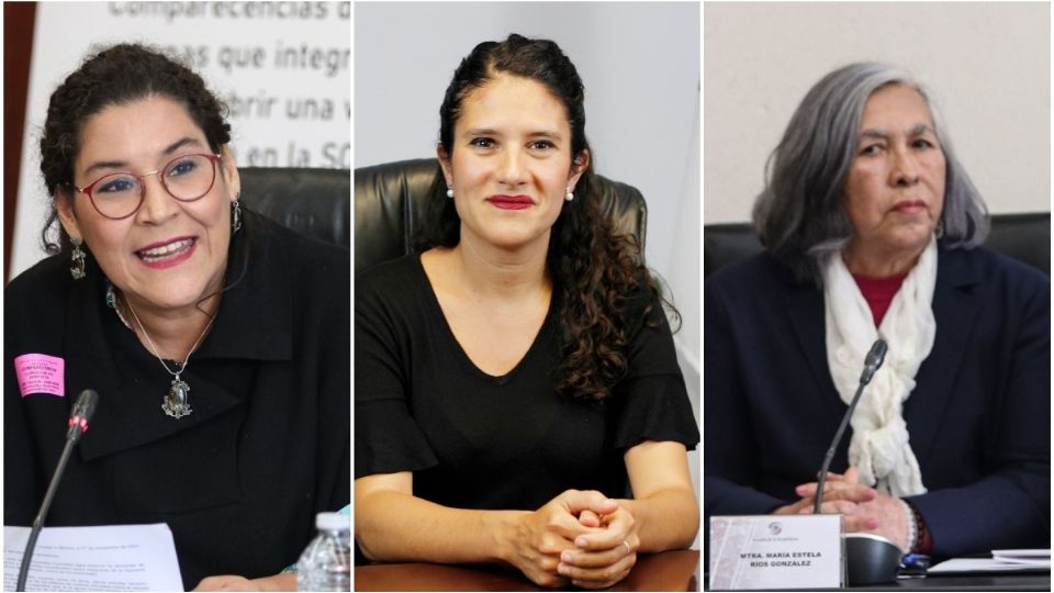 Legisladores avalaron que Bertha María Alcalde Luján, Lenia Batres Guadarrama y María Estela Ríos González cumplen con los requisitos.