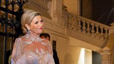 Máxima de Holanda sorprende con innovador vestido en París