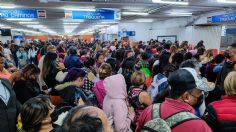 Retrasos de 20 minutos en la Línea 3 del Metro por lluvia y retiro de un tren