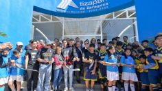 Inauguran deportivo Carlos Mercenario en Atizapán