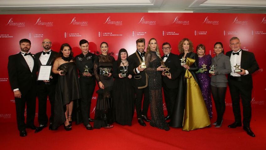 Noche de estrellas para premiar a la moda en la gala del Fashion Group International Mexico City