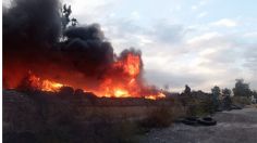 Parque Cuitláhuac: un fuerte incendio consume las instalaciones de Iztapalapa