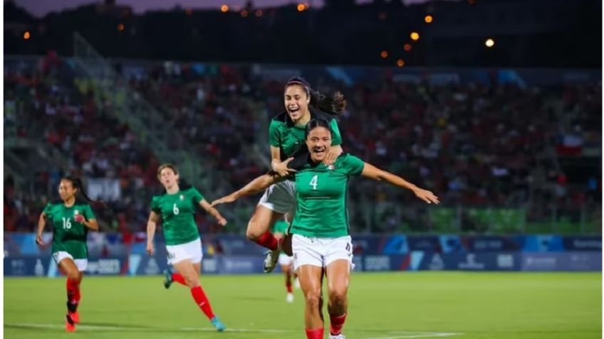 Selección Mexicana Femenil gana oro en los Panamericanos, vence a Chile