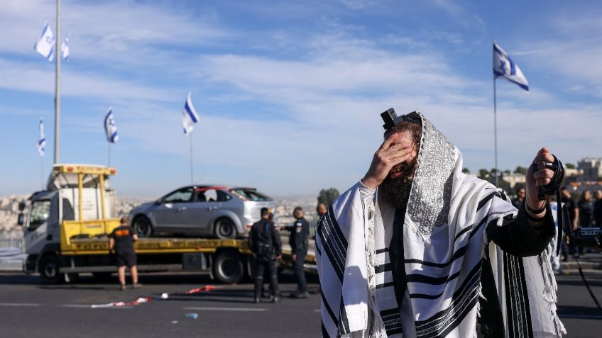 FOTOS | Mueren tres personas tras ataque palestino en Jerusalén