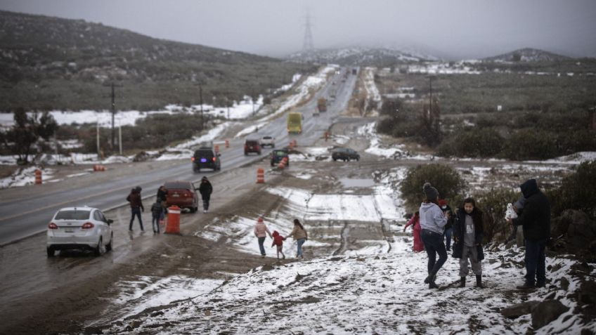 Frente frío 13 y 14 traerán heladas, caída de nieve y fuerte viento en 17 estados