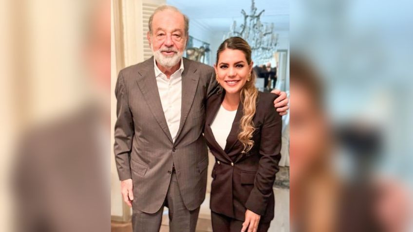 Evelyn Salgado y Carlos Slim suman esfuerzos por Acapulco