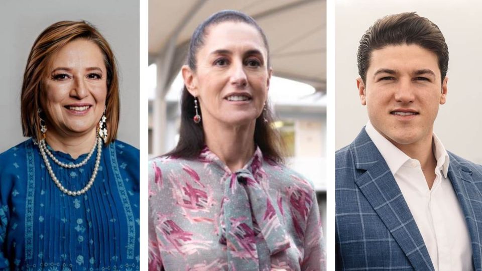 La contienda electoral se daría entre los tres precandidatos