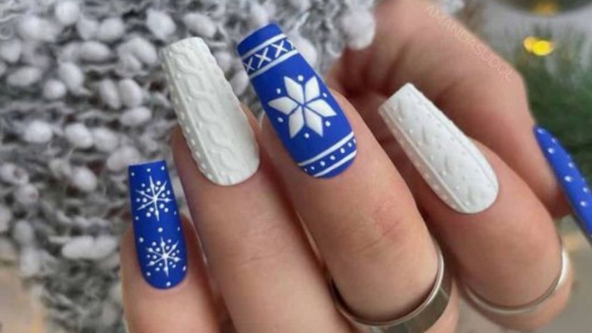 Manicura perfecta: 3 diseños modernos de uñas para Navidad que puedes hacer desde tu casa