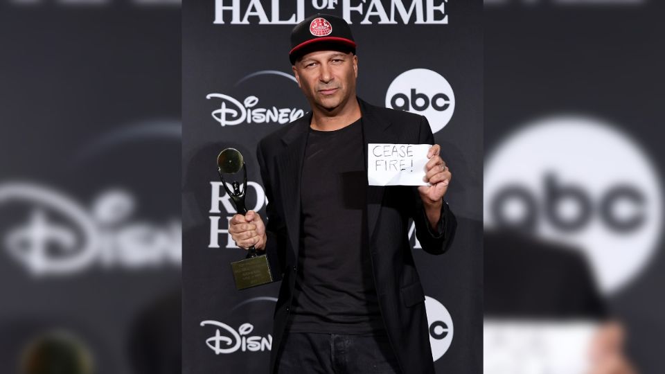 Tom Morello, líder de Rage Against the Machine, se manifestó contra la violencia en Gaza.