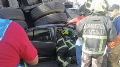 VIDEO: así cayó el tráiler de puente que aplastó autos y dejó personas prensadas en la Cuautitlán-Tlalnepantla