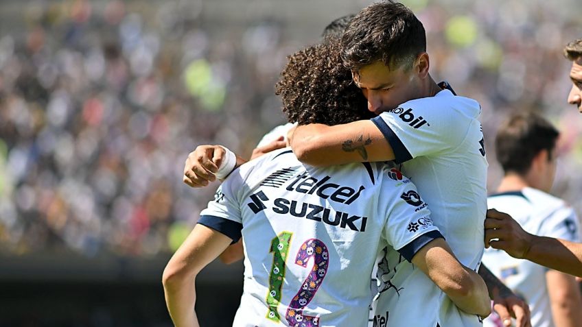 Pumas dio un paso más a sus posibilidades de Liguilla directa y venció como local 3-0 al Atlas