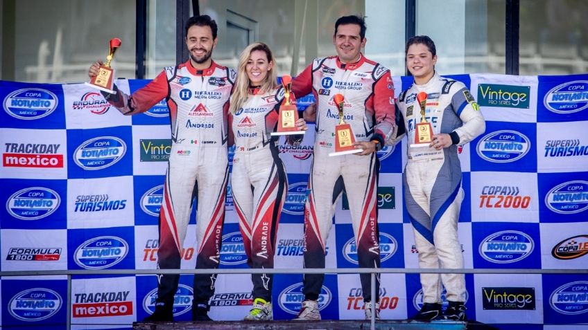 El equipo Alessandros/Heraldo Media Group Racing dominan el podio en la Copa TC2000