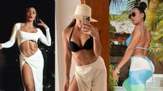 Macky González eleva la temperatura en el bikini estampado más chic | FOTOS