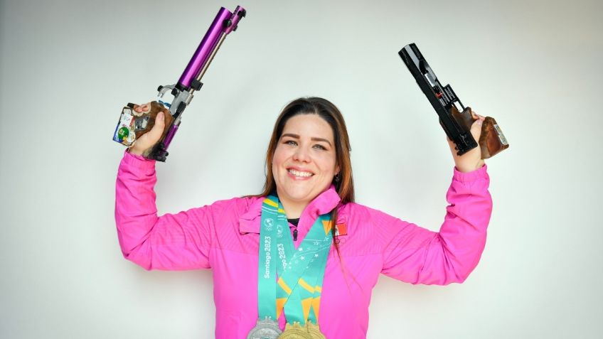 Alejandra Zavala, con su mejor puntería tras Santiago 2023