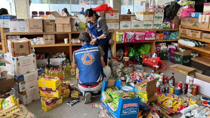 El PJCDMX entrega cerca de cuatro toneladas de ayuda a la gente de Guerrero