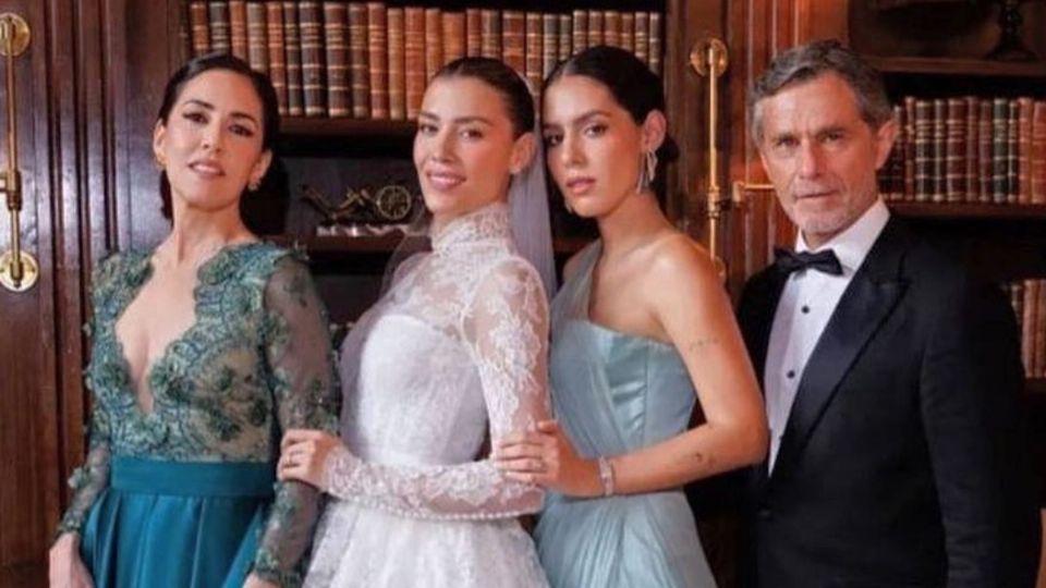 El actor fue uno de los invitados a la lujosa boda