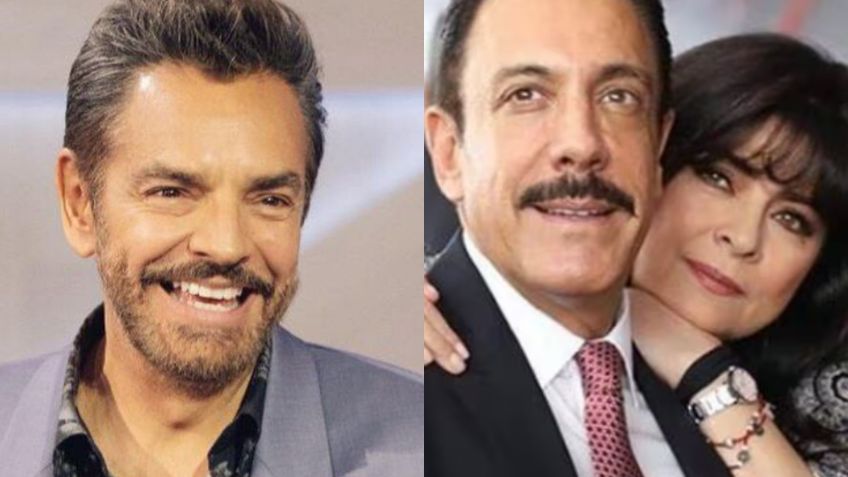 Eugenio Derbez se burla del supuesto divorcio de Victoria Ruffo, asegura que Omar Fayad "debe de estar celebrando"