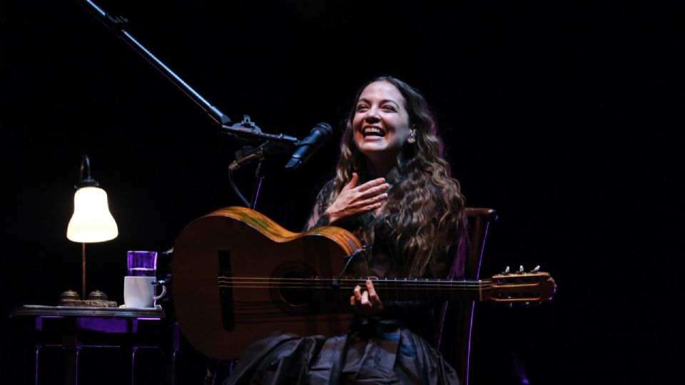 Natalia Lafourcade interpretó canciones como “Hasta la raíz”, “Mi tierra veracruzana”, “Nunca es suficiente” y “Tú si sabes quererme”