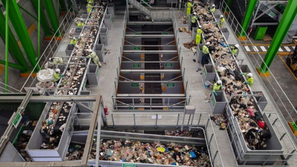 Proceso de trabajo en Estación de Transferencia y Planta de Selección Azcapotzalco 
