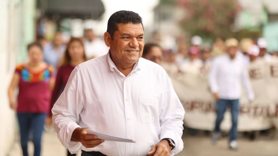 Javier May Rodríguez, candidato a la gubernatura de Tabasco por la coalición 'Sigamos Haciendo historia en Tabasco'