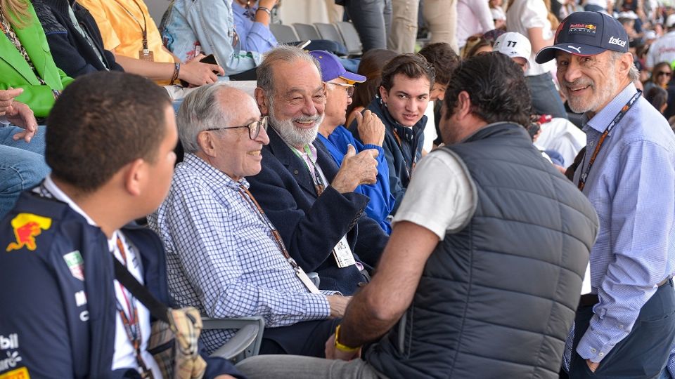 Carlos Slim siempre presente en el Gran Premio de México