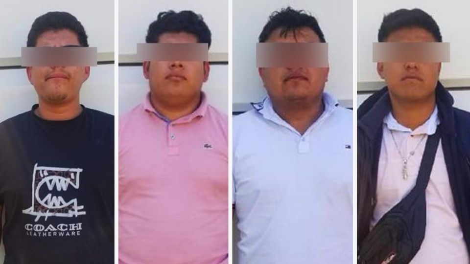 Detienen a 4 traficantes de personas en Texmelucan, Puebla; transportaban a 25 inmigrantes en un autobús