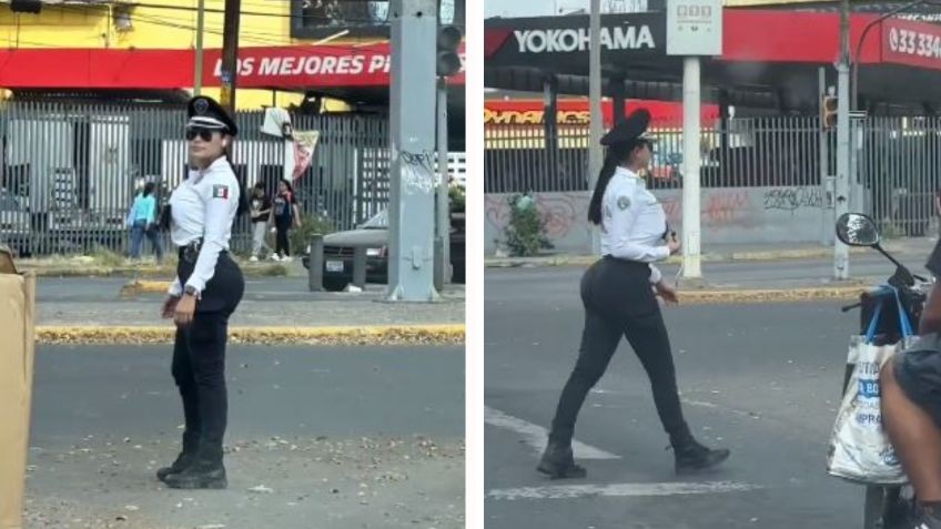 Policía de Jalisco enamora a todo internet con su belleza y miles quieren conocerla: VIDEO