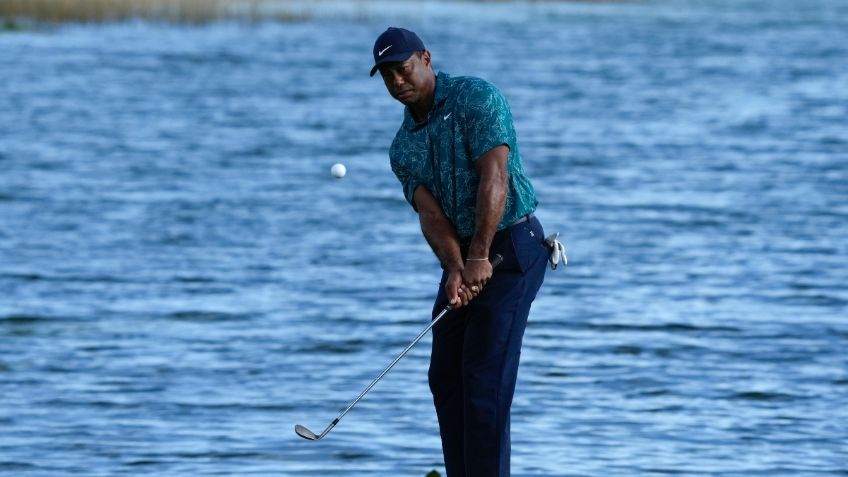 Tiger Woods endereza su regreso al golf en las Bahamas