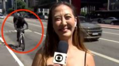 VIDEO: reportera es víctima de asalto en plena transmisión en vivo