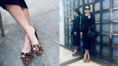 Denisse de Belanova trae de vuelta las zapatillas 'peep toe' que serán tendencia en 2024