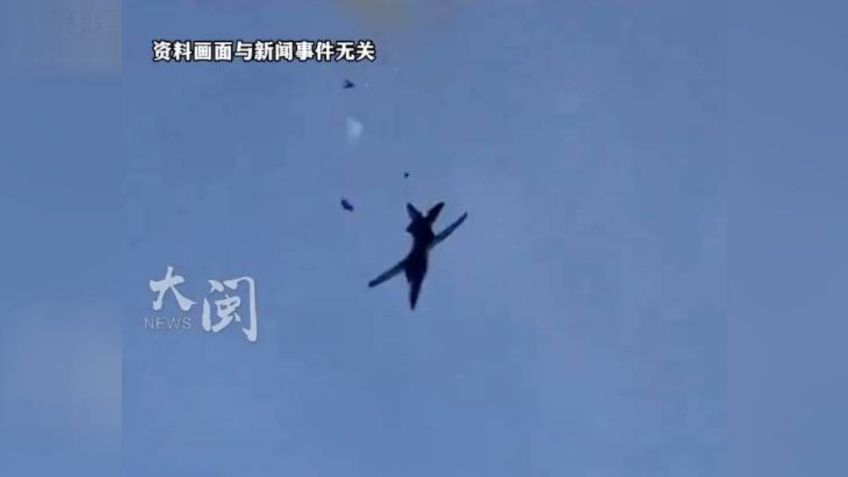 VIDEO: avión de combate F-16 de EU se estrella en Corea del Sur, así logró sobrevivir el piloto