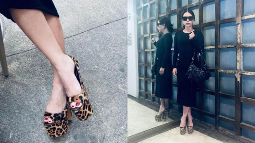 Denisse de Belanova trae de vuelta las zapatillas 'peep toe' que serán tendencia en 2024