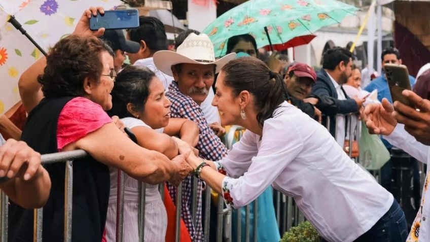 INE desecha quejas por "actos anticipados de campaña" de Claudia Sheinbaum