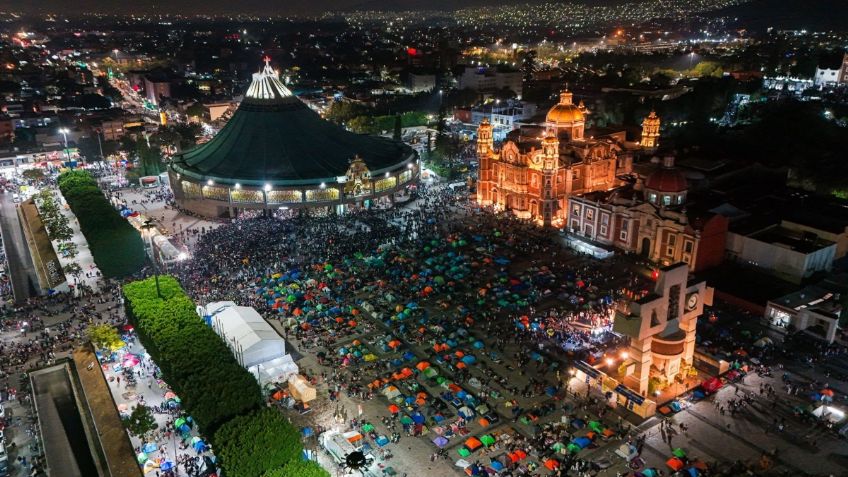 Estudiantes de enfermería auxilian a lomito que se desmayó en la Basílica