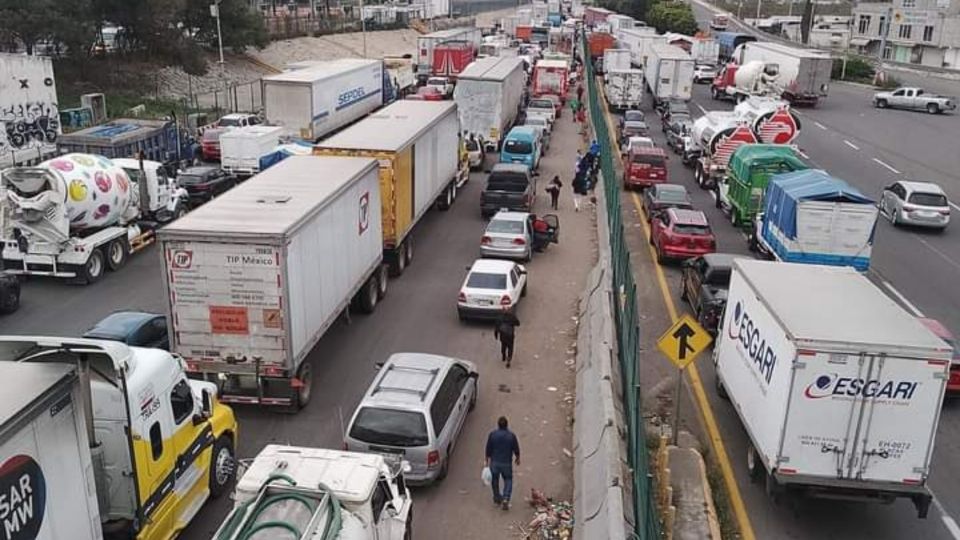 El hecho generó un caos vial.