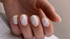 Uñas blancas y elegantes ideales para usar en invierno: estas ideas te encantarán