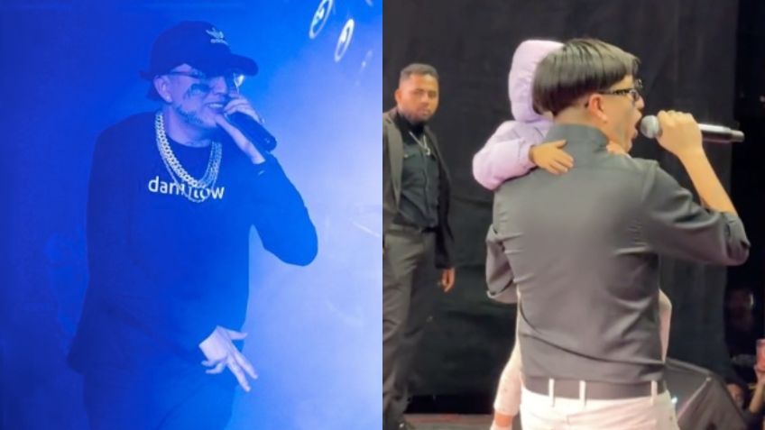 Dani Flow canta con su hija en brazos y recibe cientos de halagos: “es un gran padre”