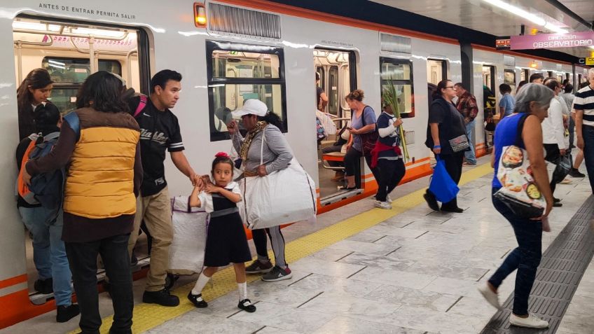 Dos personas se tiran a las vías del Metro CDMX un día después de Navidad