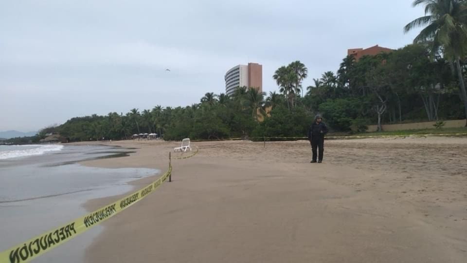 En la playa e inmediaciones de este lugar se desplegó un operativo para garantizar la seguridad de los bañistas